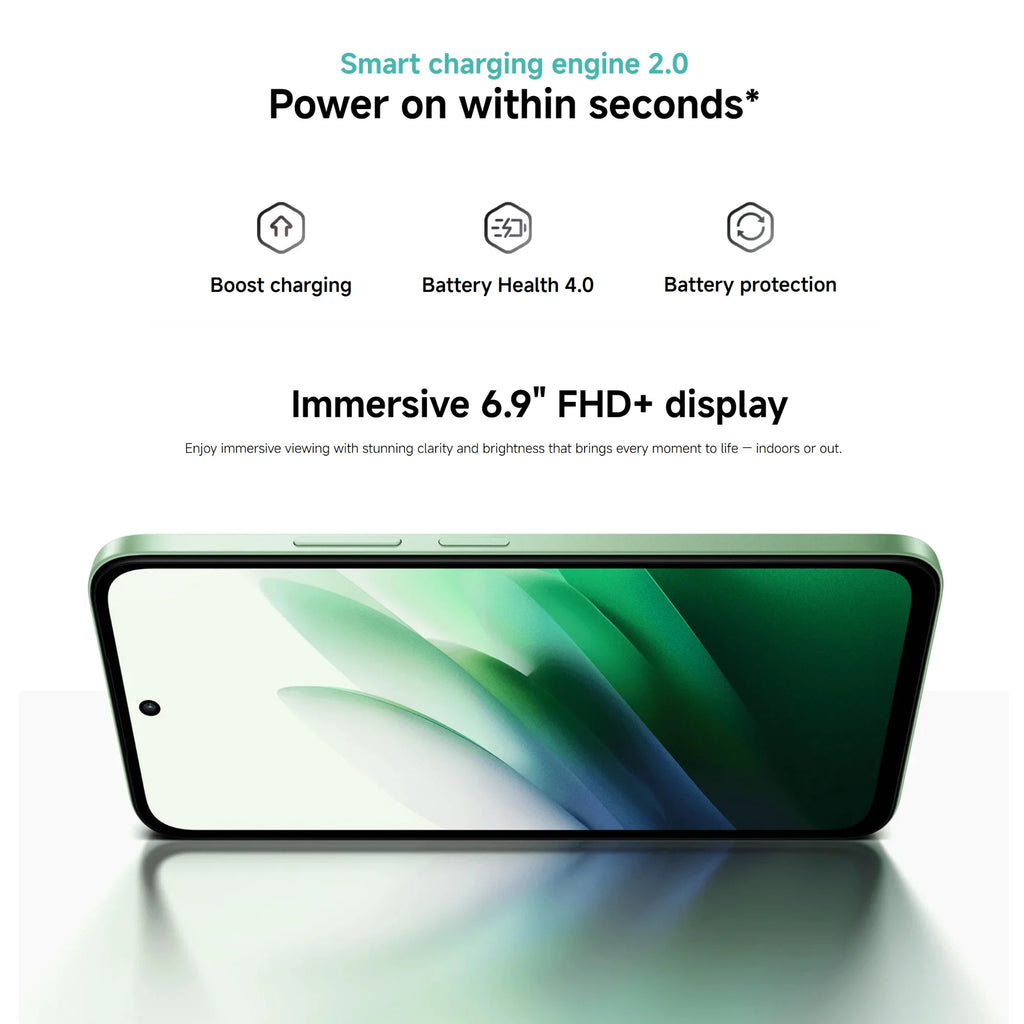 Xiaomi Redmi 15 5G Smartphone 8GB/256GB - 6.9-Inch FHD+ Display AE Tidesmit