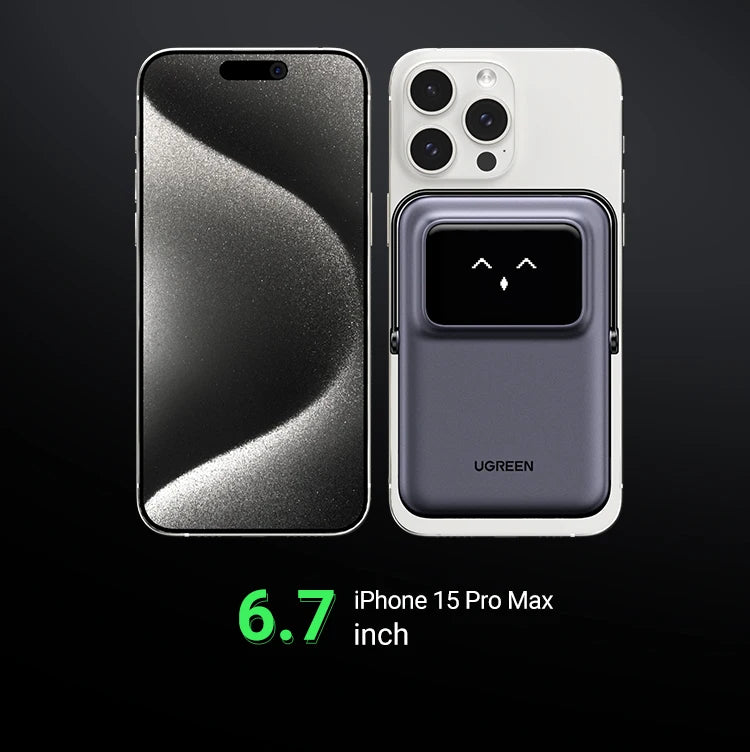 Magnetic Power Bank 10000mAh Wireless Fast Charger with PD Support Tidesmit