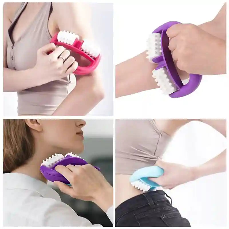 Anti Cellulite Massage Roller | Portable Handheld Deep Tissue Sculptor Massage Roller Tidesmit