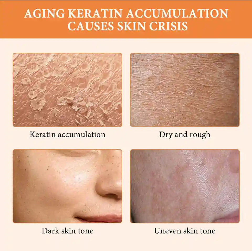 Orange Exfoliating Gel for Radiant Skin - Natural Brightening Treatment Scrubs Treatments Tidesmit