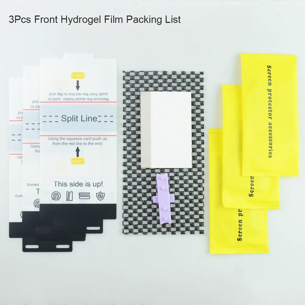 Samsung Galaxy Z Flip Screen Protector - HD Self Healing Film (3 Pack) 3PCS Front Film High Definition Tidesmit