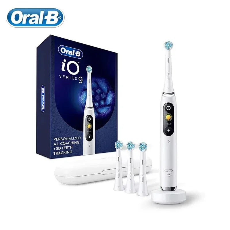 Oral B Electric Toothbrush IO Series Rechargeable Waterproof Smart Rotating Timing Electronic Tooth Brushes IO2 IO3 IO4 IO7 IO9