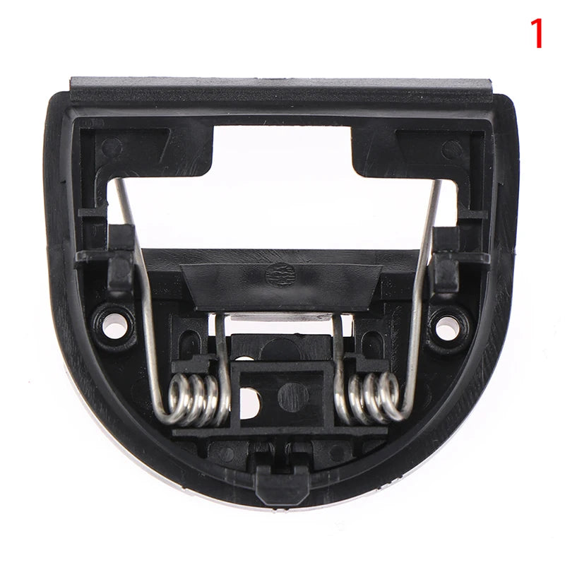 Sirreepet black plastic replacement back platform for 5-in-1 pet clipper blades; repairs Chromado and Bravura clippers.