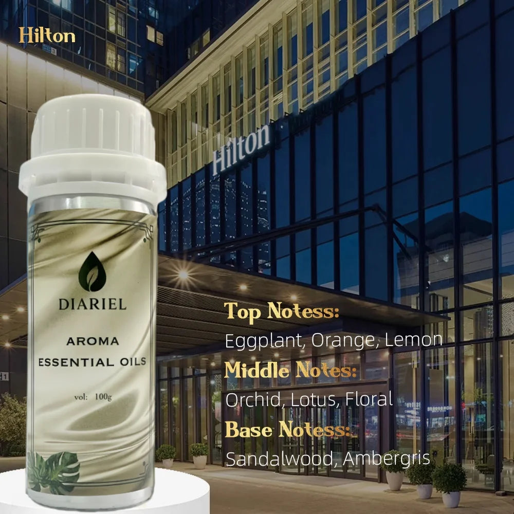 100ml Diaurelle Diffuser For Fragrance Oils Scent Hotel Premium Essential Oil for Aromatherapy Diffuser Waterless Diffuser Oil