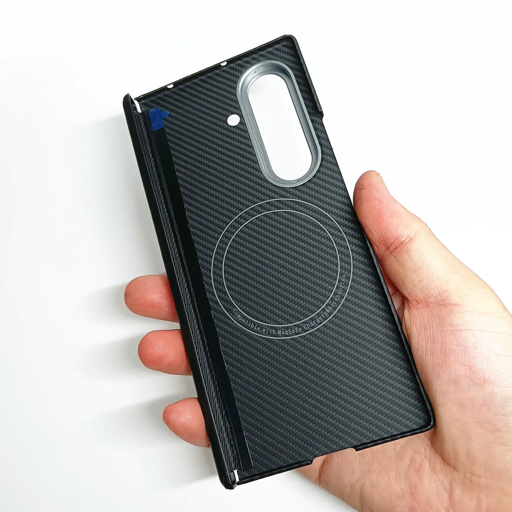 Aramid Fiber Case for Galaxy Z Fold 7 | Slim Military-Grade Armor Tidesmit