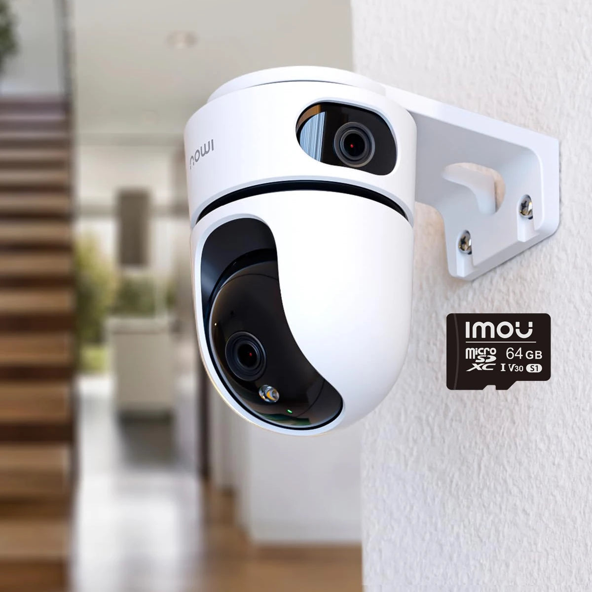 IMOU 360° PTZ Dual Lens IP Camera Human Pet Detection Security Camera Baby Monitor AI Color Night Vision Surveillance wifi Cam