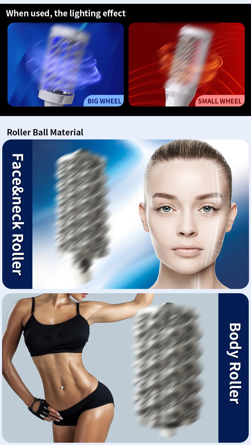 Cellulite Body Sculpting Massage Machine | 360 Vibration Roller Body Shaping Massage Equipment Tidesmit