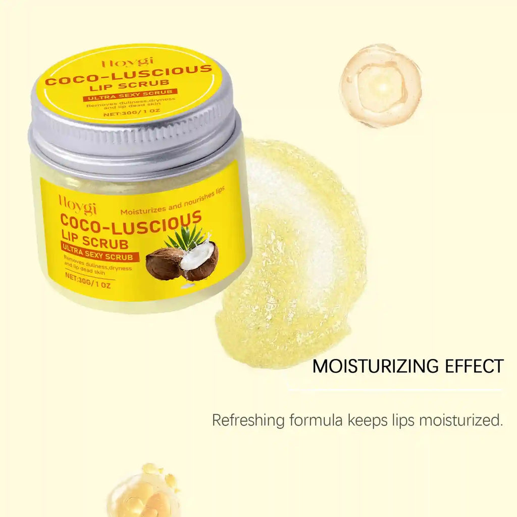 Turmeric Lip Scrub Exfoliator | Natural Moisturizing Lip Care | Tidesmit Lip Care Tidesmit