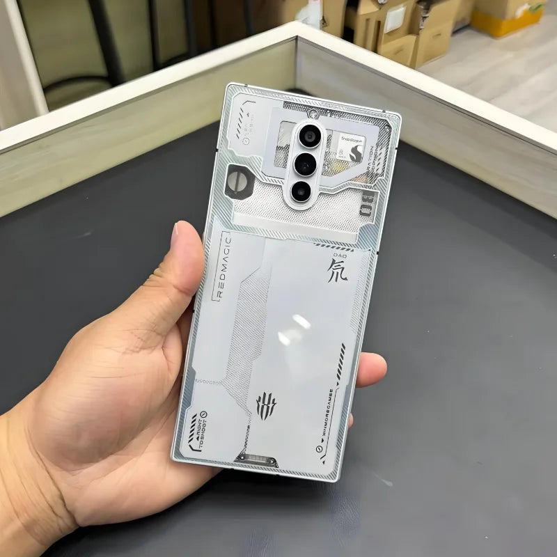 Nubia Red Magic 8 Pro 256GB Unlocked Smartphone - High Performance 8Pro 12g 256g Silver Tidesmit