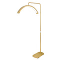 Half Moon Lash Light with Adjustable Tripod for Professional Salons Gold Tidesmit