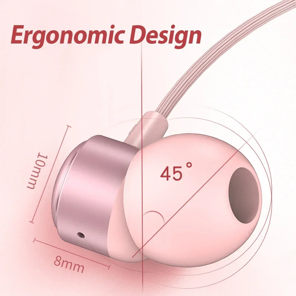 USB-C HiFi Wired Earbuds with Mic - Tidesmit Universal Audio Tidesmit