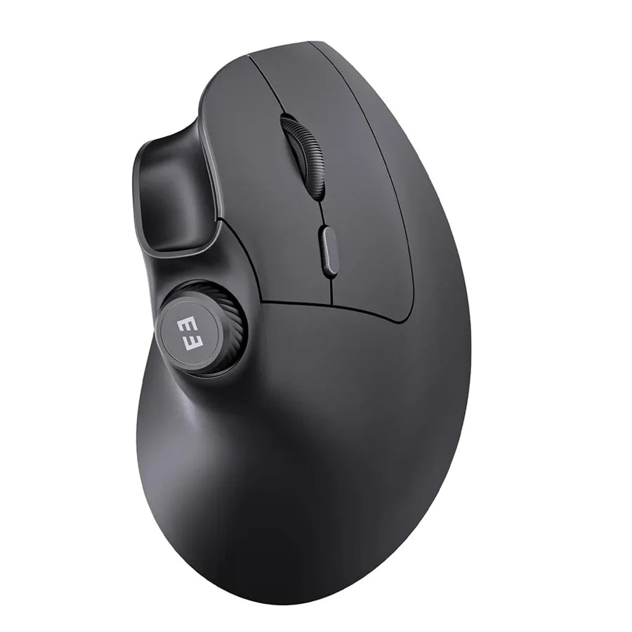 Seenda Ergonomic Bluetooth Wireless Mouse with Volume knob Quiet clicks Rechargeable Vertical USB Mouse for Mac Windows PC