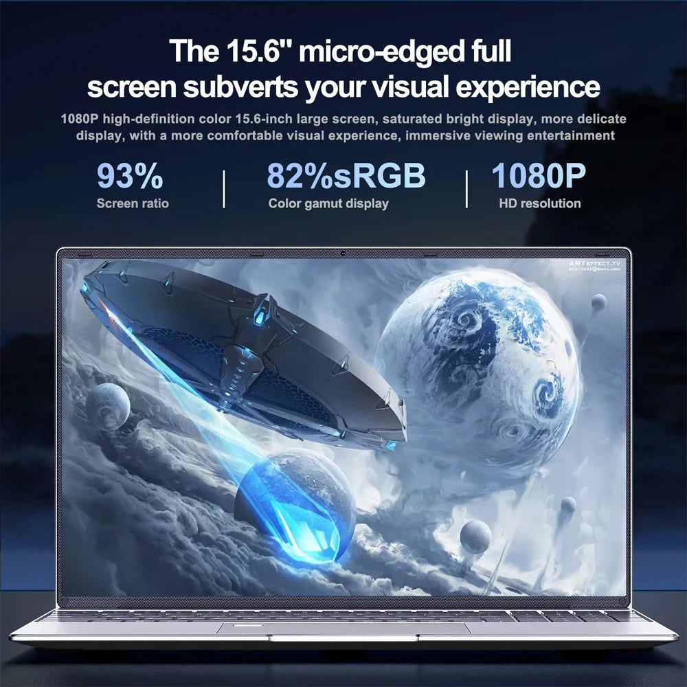 15.6" Intel Core i9 10980HK Laptop Computer Windows 11 Pro 16GB RAM 1TB 2TB SSD Notebook PC Portable Laptops Gaming Fingerprint