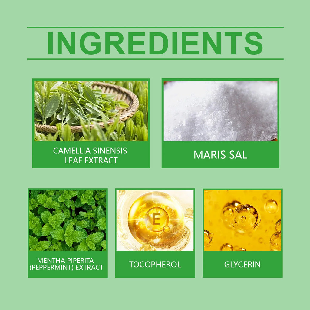 Matcha Sea Salt Body Scrub - Natural Exfoliant for Smooth Skin Scrubs Treatments Tidesmit