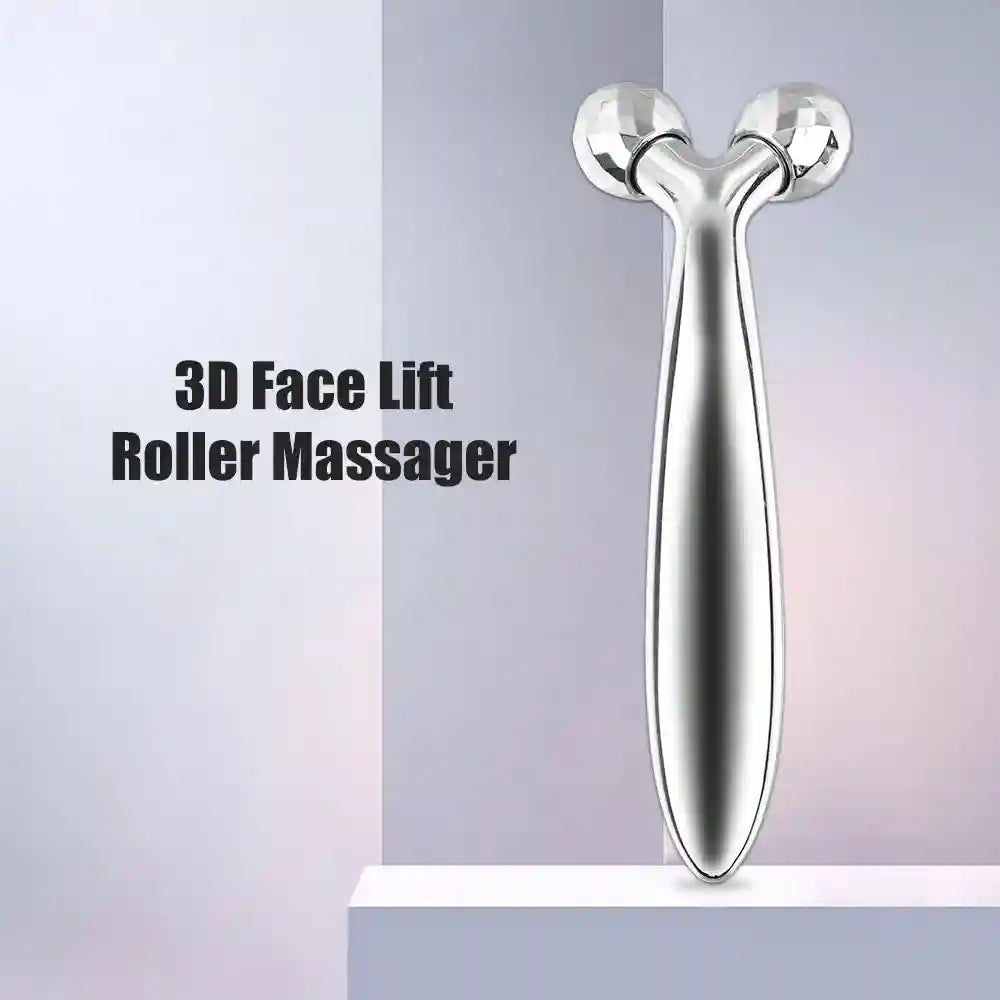 3D Face Roller Massager for Skin Lifting, Tightening, and Contouring Massage Roller Tidesmit