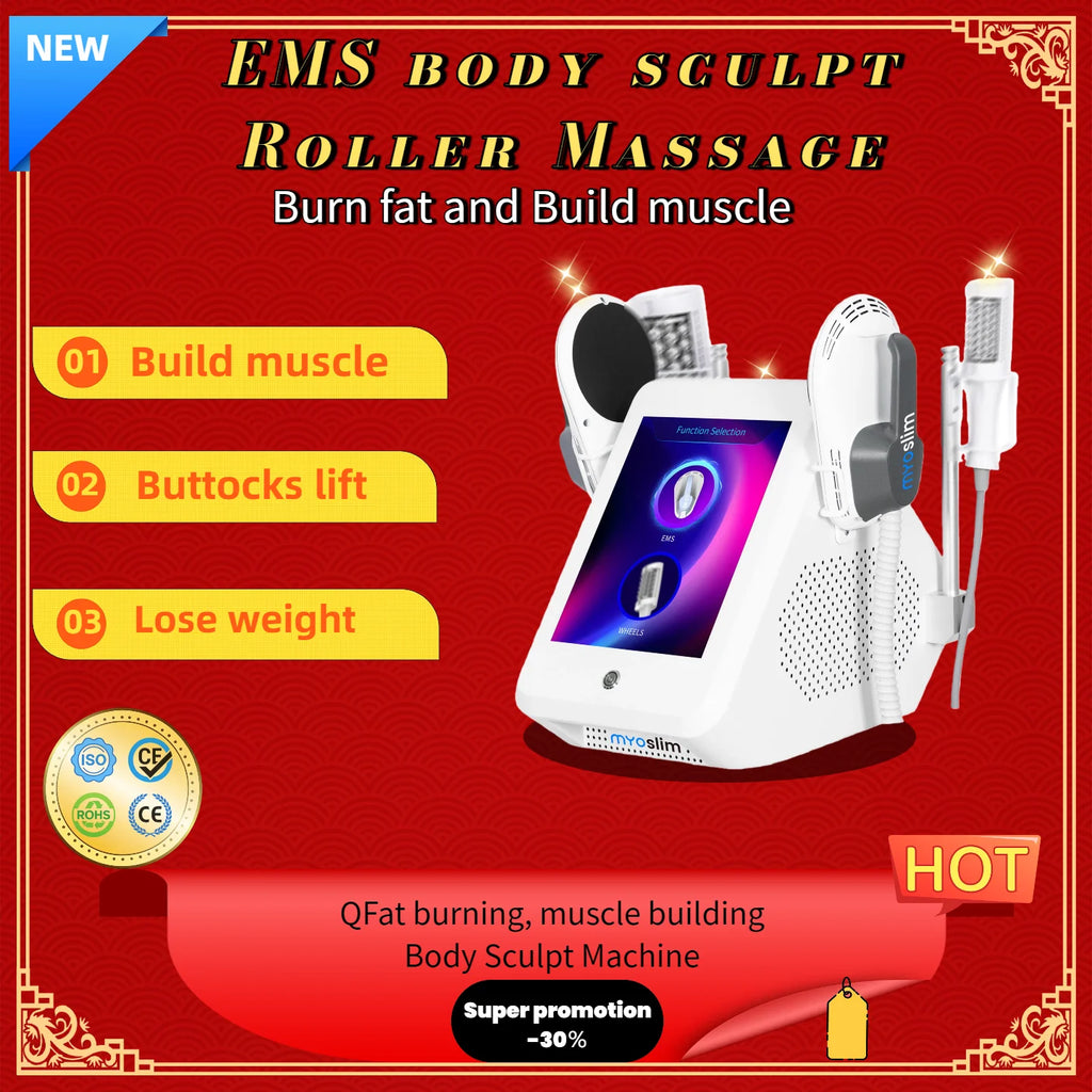 Cellulite Body Sculpting Massage Machine | 360 Vibration Roller Body Shaping Massage Equipment 220v Tidesmit