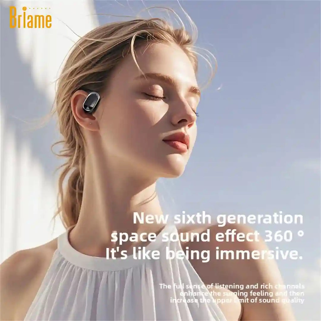 Wireless Over-Ear Headphones with Mic - Low Latency Gaming Black Tidesmit