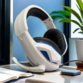 Wired Gaming Headphones with Noise-Cancelling Mic for PC and PS4 Default Title Tidesmit
