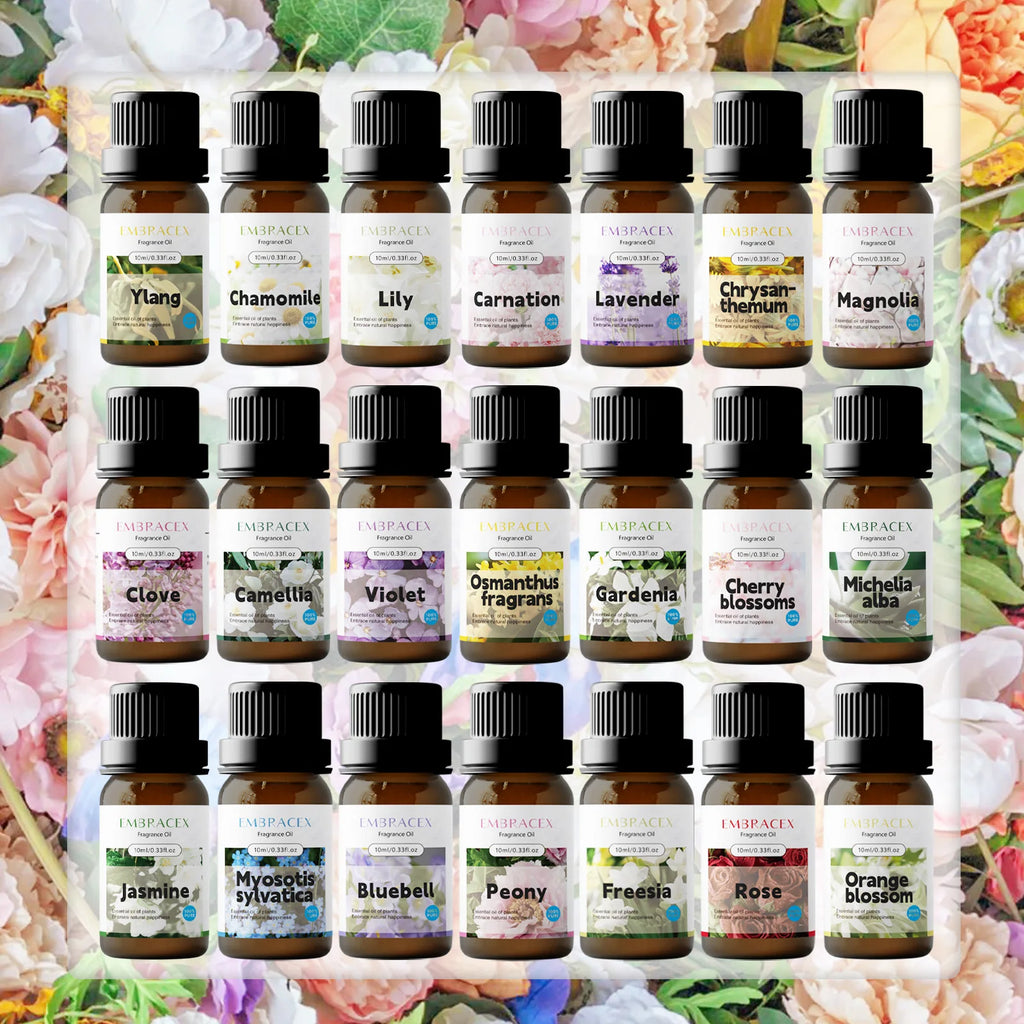 21Type Floral Sent Oil Skincare Essential Oils Women Body Massage Oil Funny Gifts Mother Day Gift