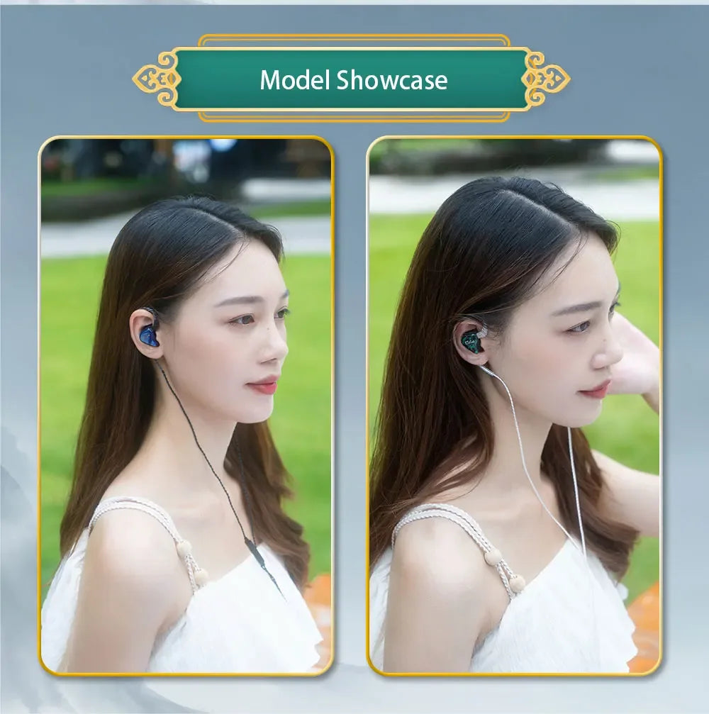 Kinera Celest Wyvern IEMs | 10mm LCP Driver HiFi Wired Earphones | Tidesmit Tidesmit