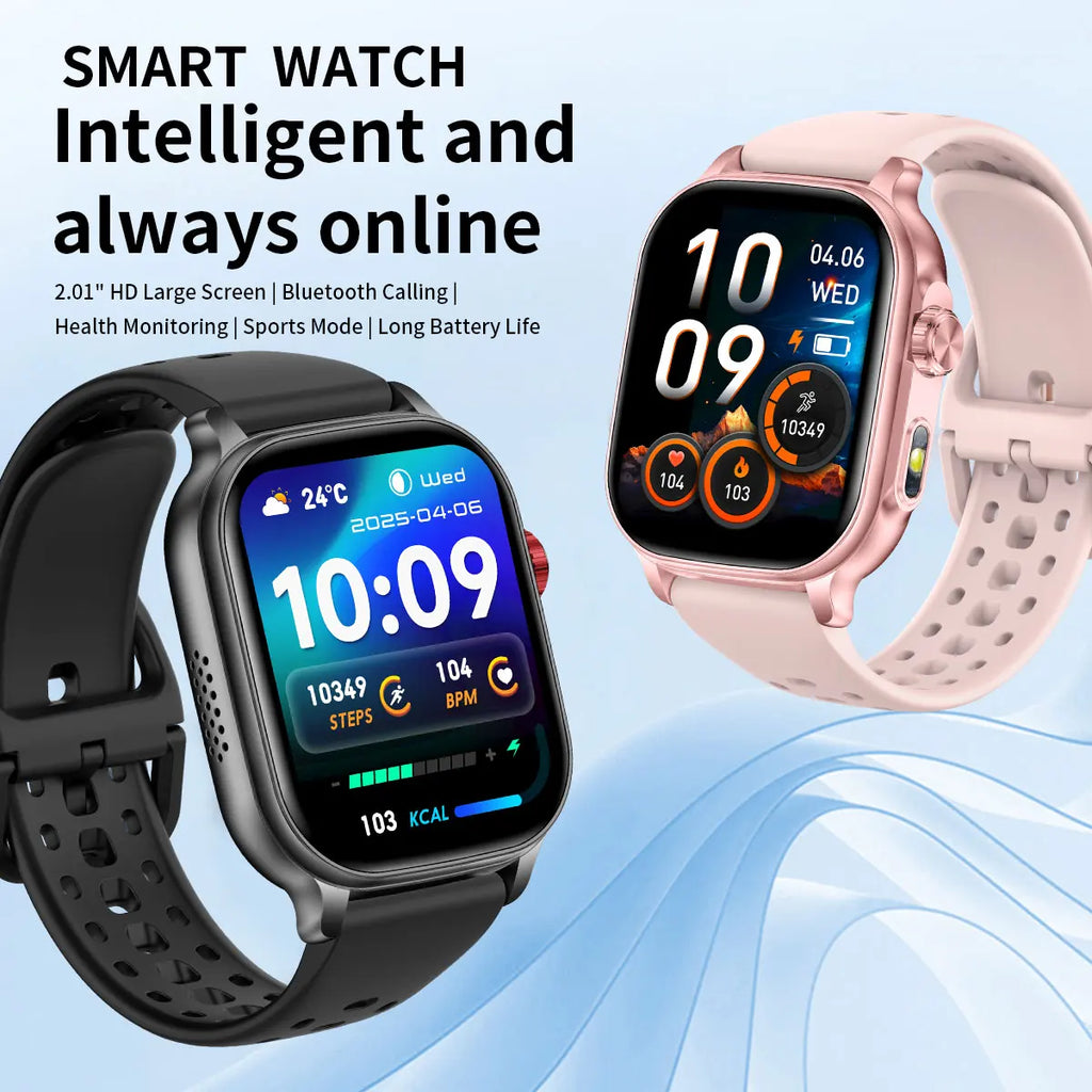 2026men's andwomen'ssmartwatches,2.01-inch high-definitiontouchscreen,1400mAhultra long battery life,men'sandwomen'sholidaygifts