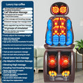 Full Body Electric Massage Cushion with Heat Therapy - Tidesmit Massage Cushion Coffee China Mainland Tidesmit