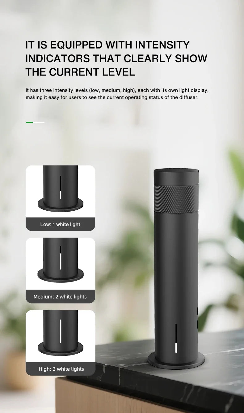 Smart Electric Essential Oil Diffuser Smell Distributor Fragrance Diffuser 200m³ Waterless Scent Air Freshener for Home Hotel