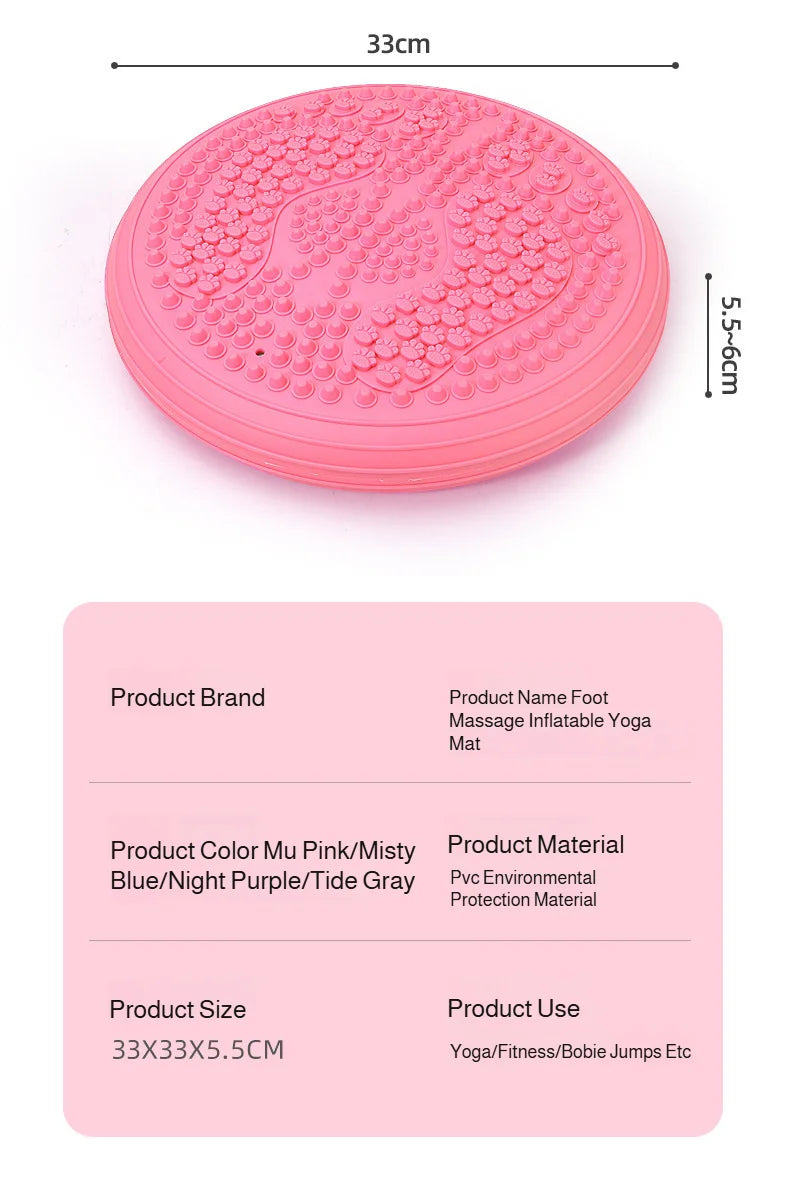 Massage Cushion Balance Board - Sensory Integration & Muscle Relief Tool Massage Cushion Tidesmit