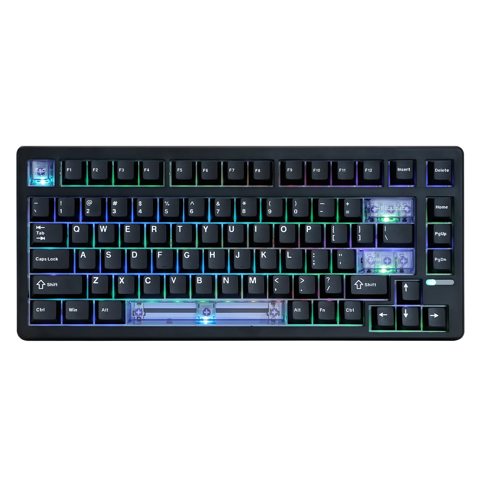 EPOMAKER HE80 75% US QWERTY Layout Hot-Swap Creamy Gasket Wired Hall Effect Magnetic Mechanical Keyboard DKS SOCD for PC/Mac