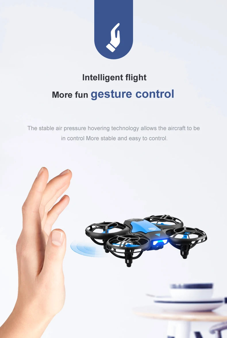 4K Camera Drone - Foldable Beginner Quadcopter with Obstacle Avoidance Tidesmit