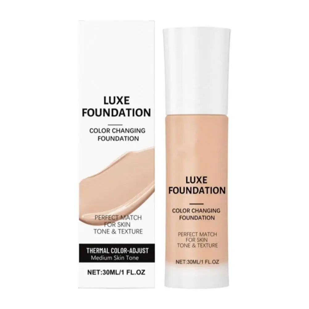 Tidesmit thermal color changing liquid concealer texture close-up for intelligent tone matching matte oil control