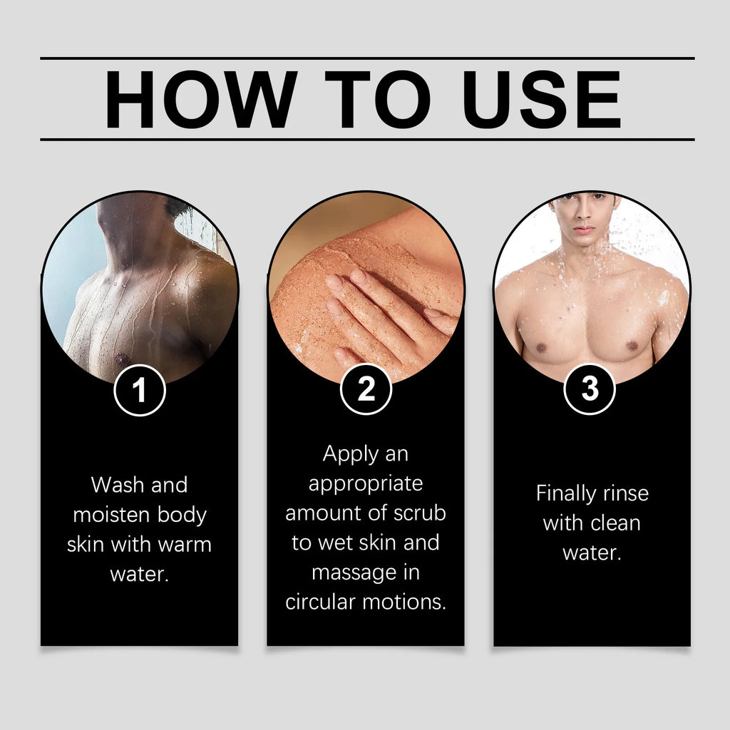 Sandalwood Body Scrub: Deep Moisturizing Exfoliant, 120g Scrubs Treatments Tidesmit