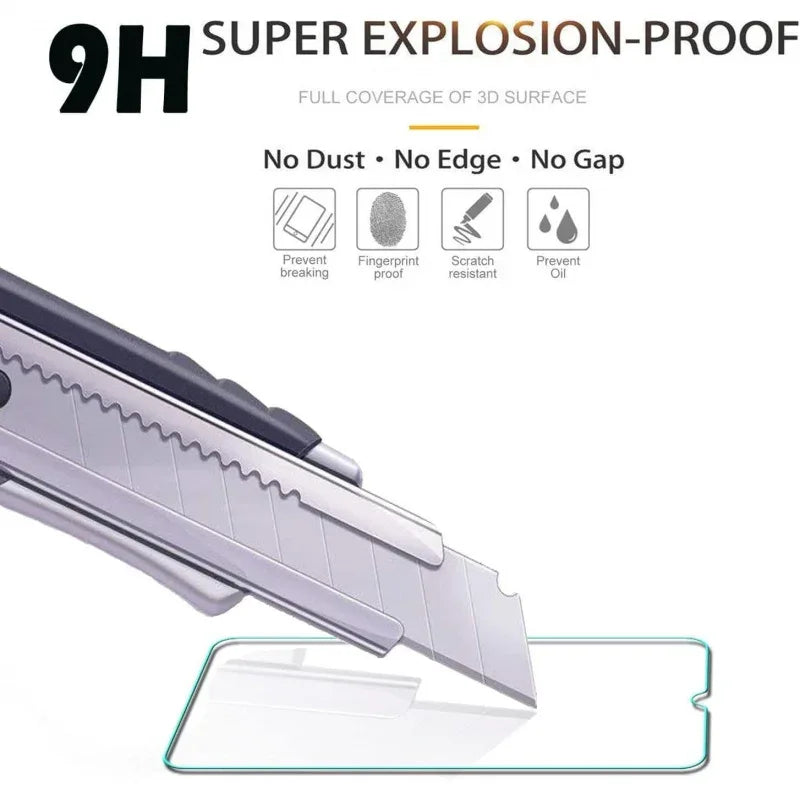 Huawei P30 Lite Screen Protector: 3-Pack 9H Tempered Glass Case-Friendly Tidesmit