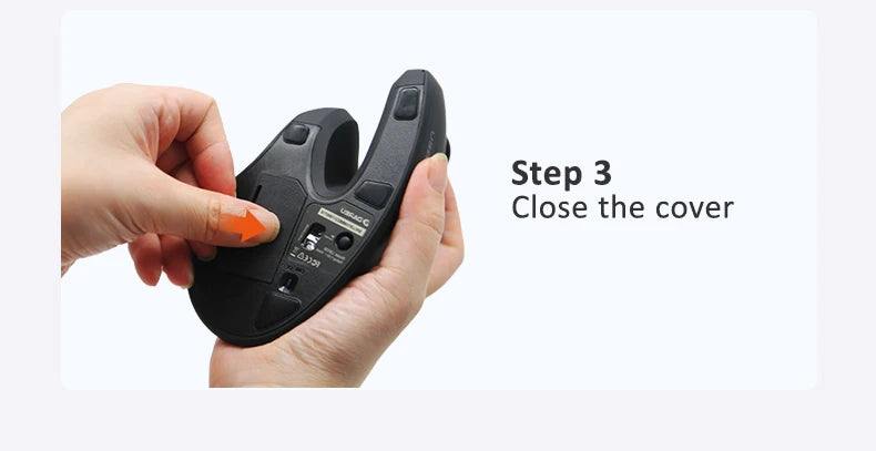 DAREU Ergonomic Vertical Wireless Mouse 2.4Ghz Optical Skin 6 Buttons Comfortable Gaming Mice with Adjustable DPI For Computer