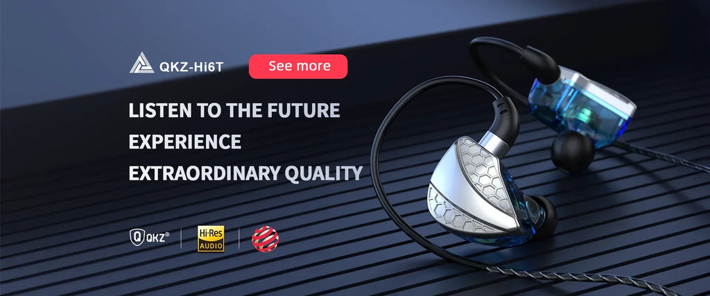 Wired In-Ear Headphones with Mic - HiFi Bass Stereo - Tidesmit Tidesmit