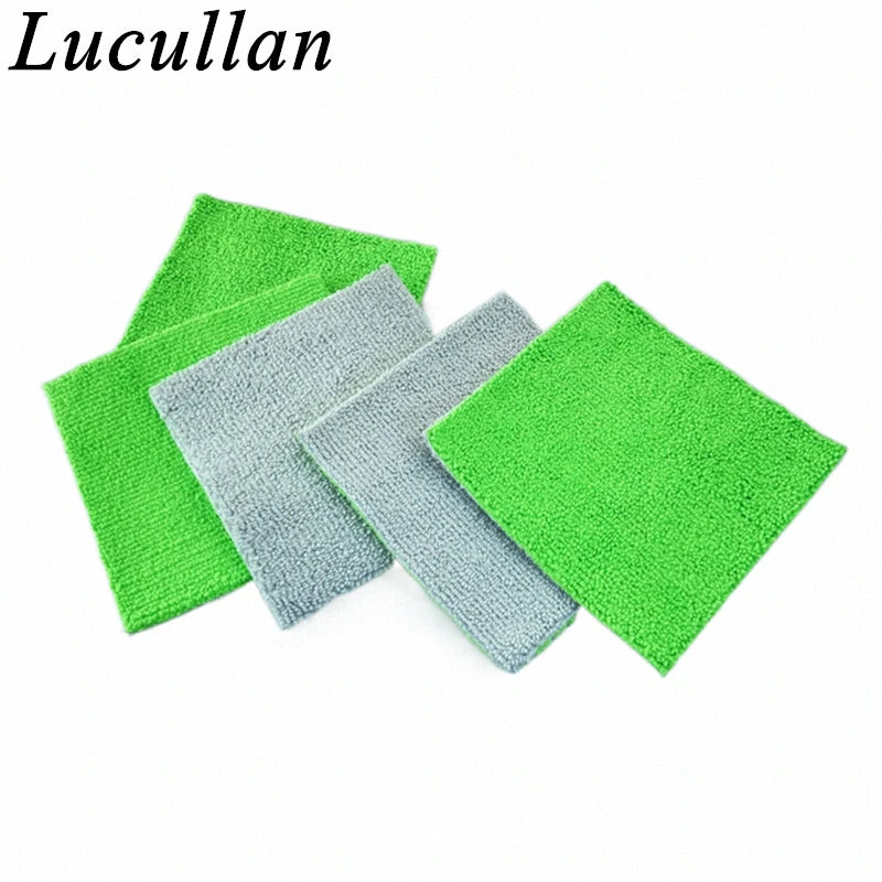 Lucullan Portable Ceramic Coating Applicators Thick Cloth+ Foam Block with Double Side Hook and Loop