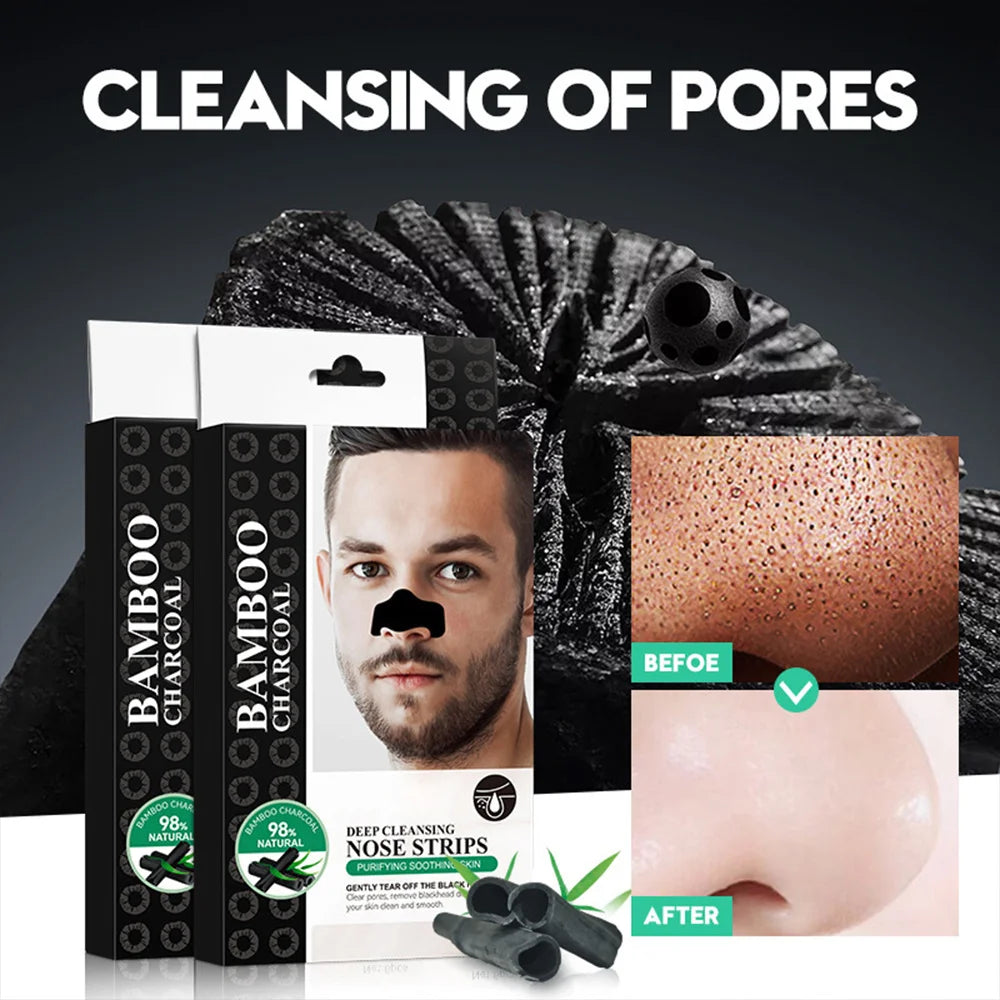 Remove Blackheads Deep Cleansing Nose Strips Gentle Facial Care Tool Unisex Remove Stickers Black Head Skin Care Mask Patch