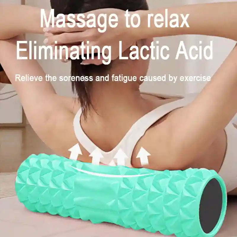 Massage Roller for Back Pain Relief - EVA High-Density Foam by Tidesmit Massage Roller Tidesmit