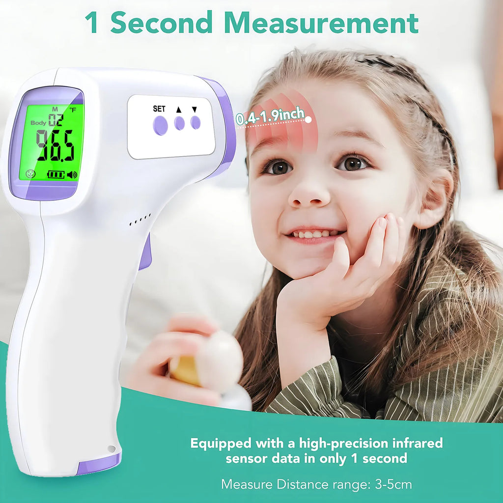 Digital Thermometer Electronic Non-Contact Medical Infrared for Baby Adults Body Medical Thermometer Home Fever Monitor