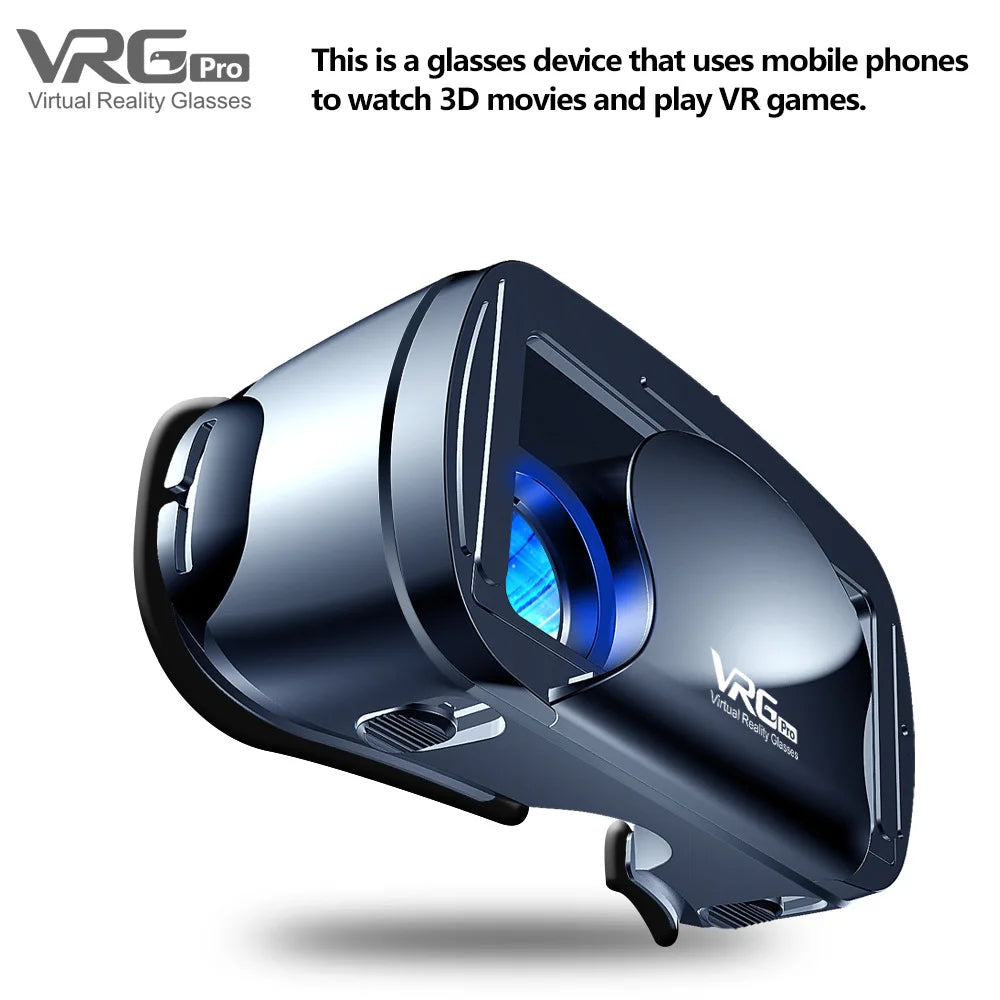 VR Headset for Smartphones - Immersive Wide Angle Smart Glasses Tidesmit