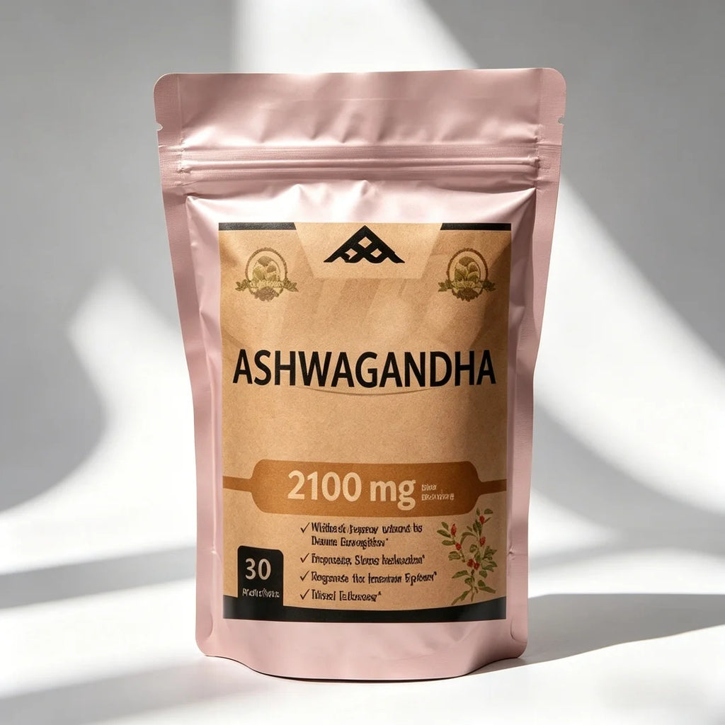 High quaityt Organic Ashwagandha 2100mg Patch - Stress Relief, Mood & Immune Support, Thyroid Aid free shipping