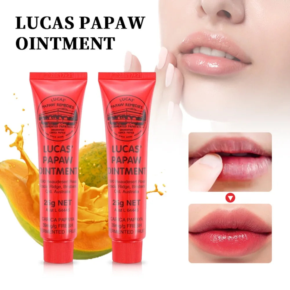 Lucas Papaw Lip Balm Treatment 25g - Moisturizing Lip Care Set Lip Care Tidesmit