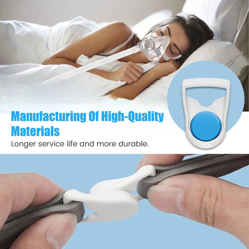 2/4/6/8/10PCS CPAP Headgear Clips Magnetic CPAP Mask Clips Compatible with AirFit F20 F30 N20 Quick-Disconnect Headband Clips