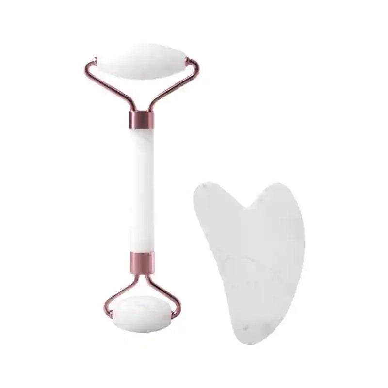Facial Massage Roller for Skin Tightening - Resin Ergonomic Tool Eye Massage Instrument White-01 Tidesmit