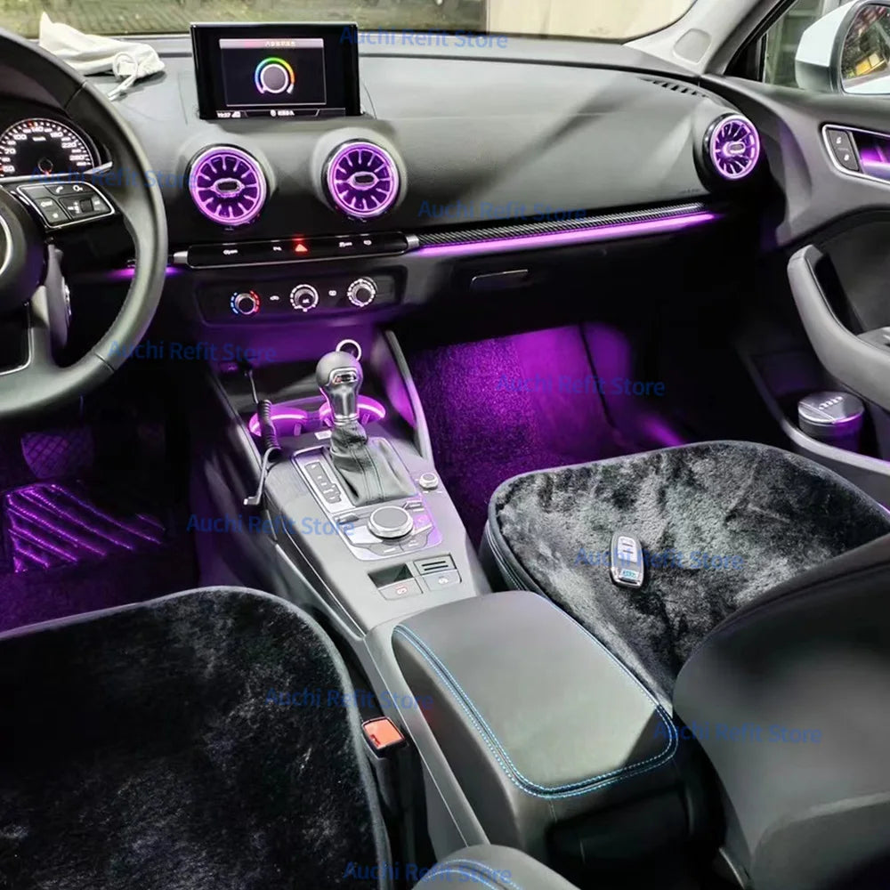 Ambient LED Interior Kit for Audi A3 S3 RS3 - 30-Color Custom Lighting Tidesmit