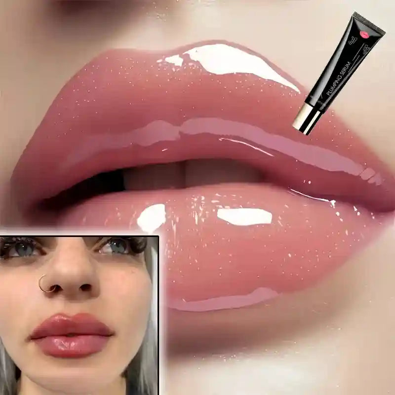 Lip Plumper Oil – Hydrating Lip Treatment & Volumizing Gloss by Tidesmit Lip Care Tidesmit