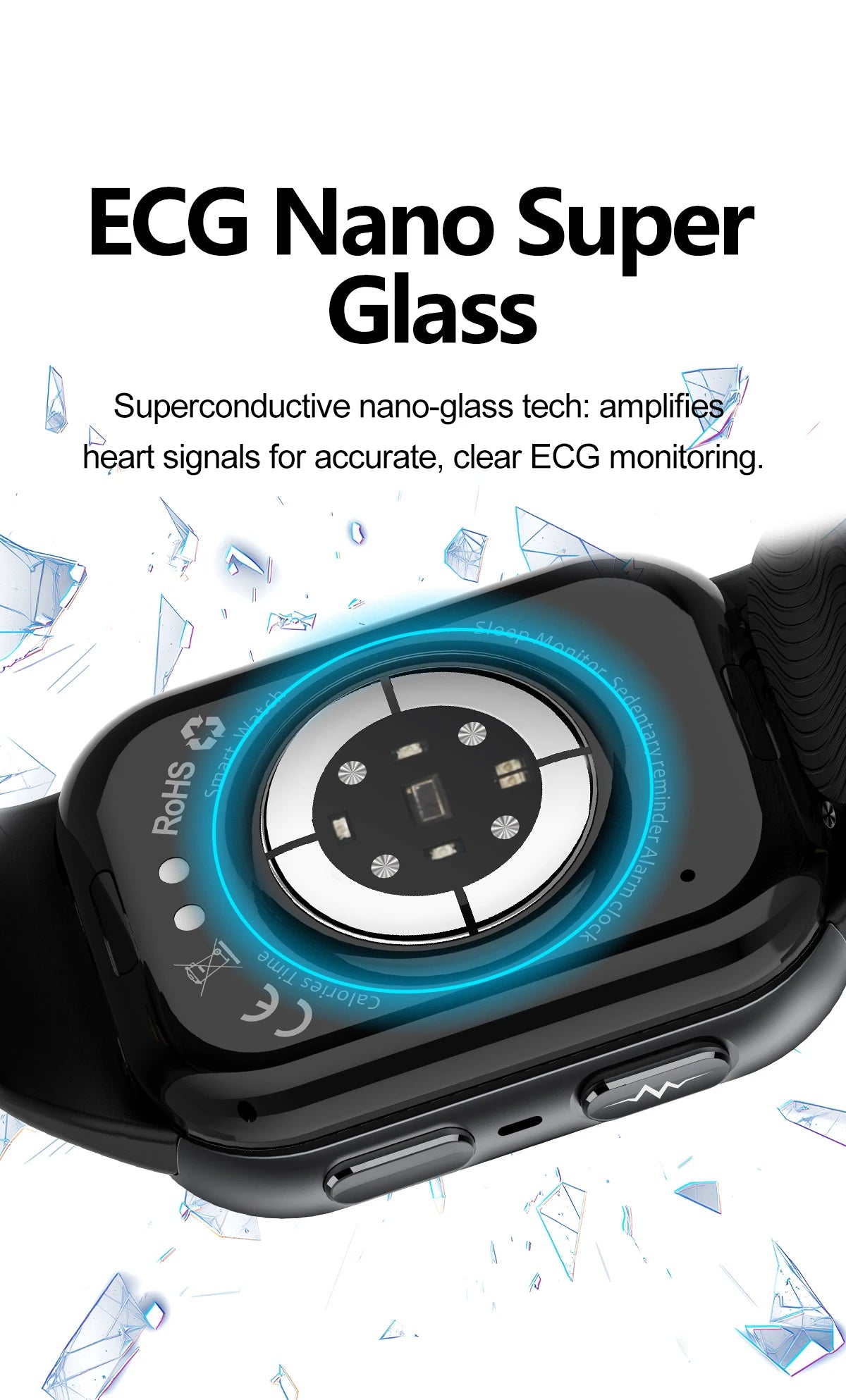 2026New Airbag Blood Pressure SmartWatch NFC ECG+PPG Body Temp Sleep SpO2 Monitor Sports Fitness Health SmartWatch For Men Women