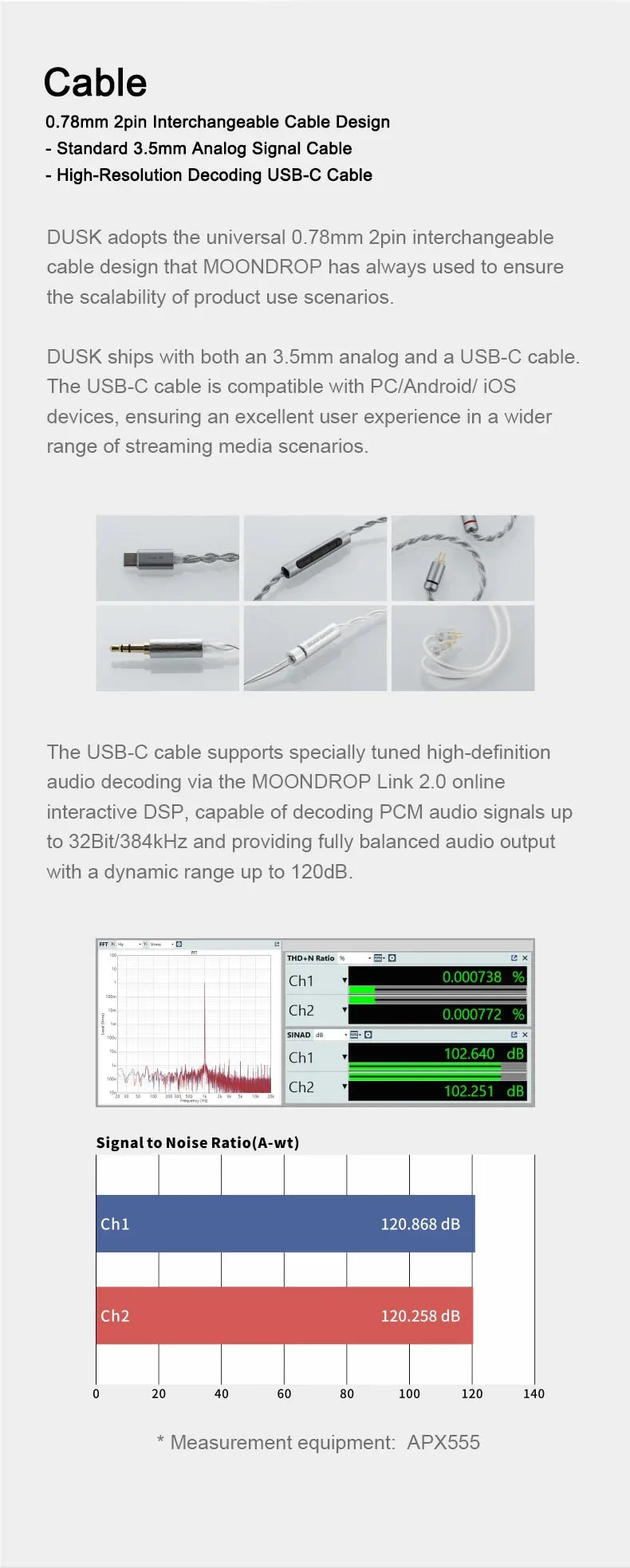 Moondrop x Crinacle DUSK 6-Driver Hybrid IEMs by Tidesmit Tidesmit