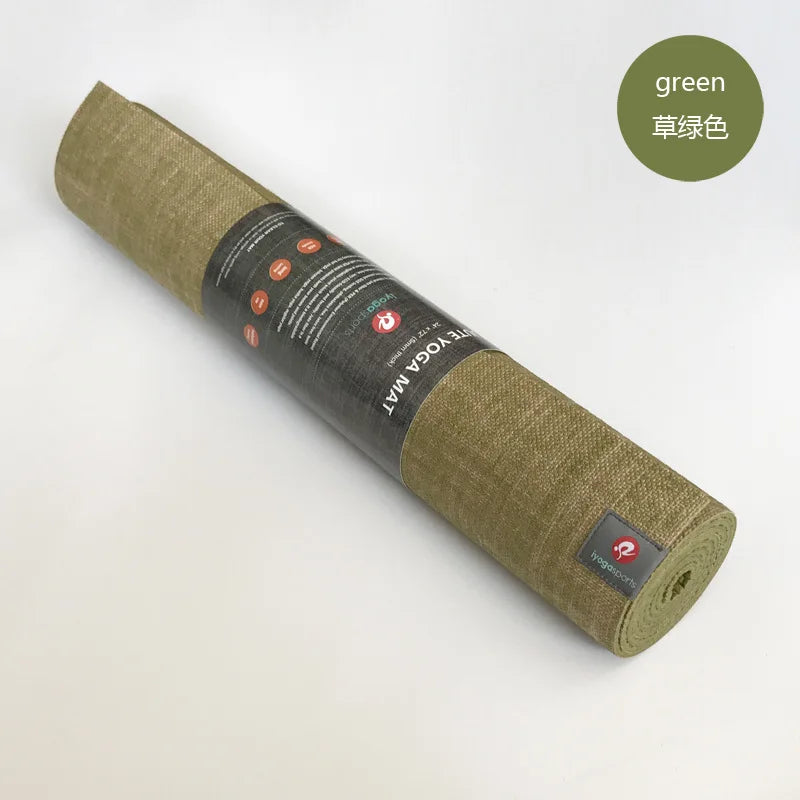 Natural jute yoga mat Eco-friendly natural jute yoga mat