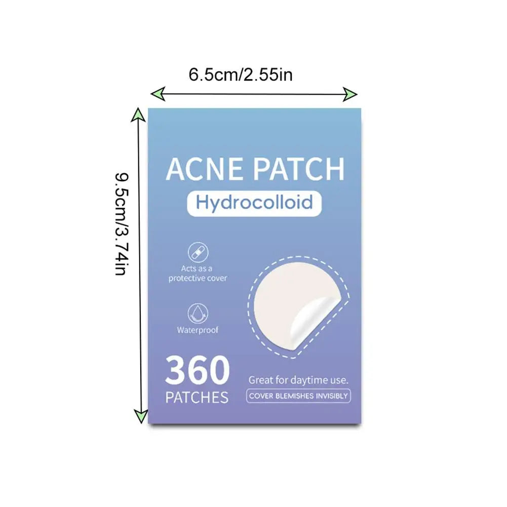 200/262/360pcs Salicylic Acid Acne Patches Mild Non-irritating Fade Black Acne Marks Facial Care Patches Acne Closure Removal